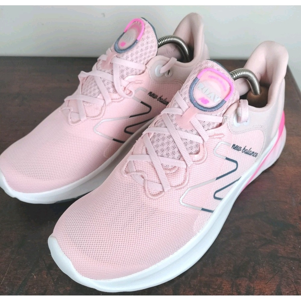 New Balance Fresh Foam Roav Women's Running Shoes Pink White Sz 11 WROAVRP2 New